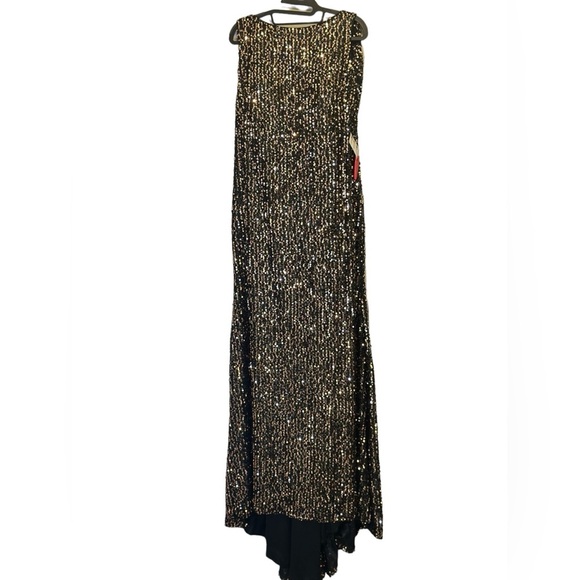 IEENA For Mac Duggal Sequins Evening Dress NWT 12 - Picture 4 of 16
